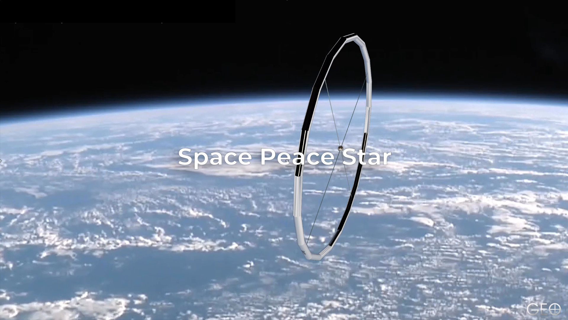 space peace sculpture