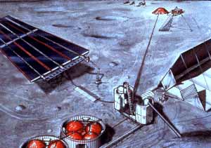 Lunar Oxygen Plant