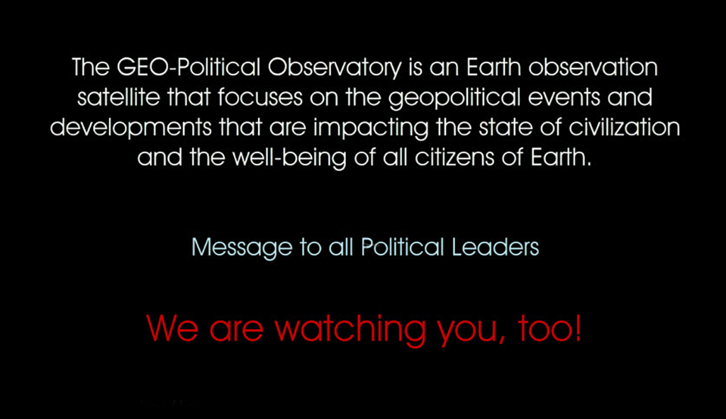 geo-po-massage to world leaders